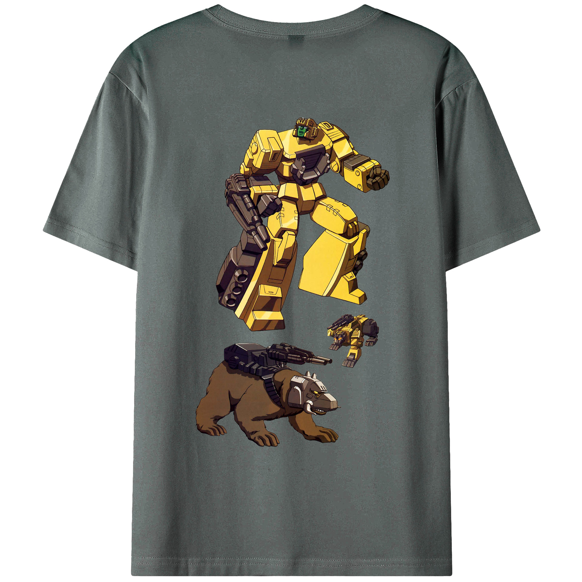 （画像用）  綿100％ メンズ半袖Tシャツ（バックプリント） 通気性